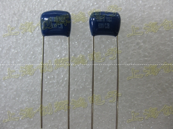 CBB18 CBB capacitor 102J630v 630v102 1NF 10 pieces 4 yuan