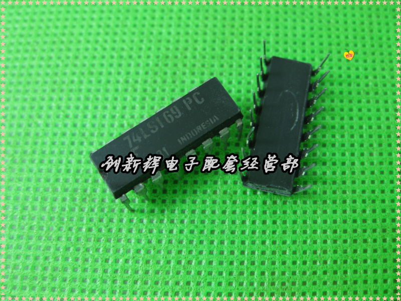 Direct Plug Integrated Circuit logic IC 74LS169PC SN74LS169N DIP-16 originally new import
