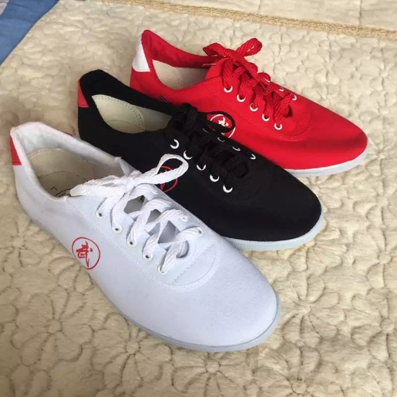 Martial Arts Shoes Qingdao Double Star Tai Chi Shoe Men and Women Canvas Practice Shoes Children Martial Arts Tai Chi Shoes