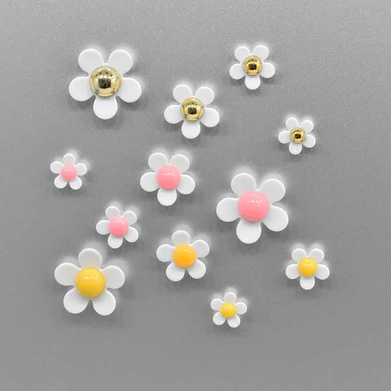 Creative Little Animal Plant Flowers Fridge Stick Yellow Small Creamy Mushrooms Small Chicken Small Bird Magnetic Patch Photo Post