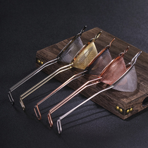  Ultra-fine bartending filter Triangle filter Bar sprinkler Cake sprinkler Cone colander net