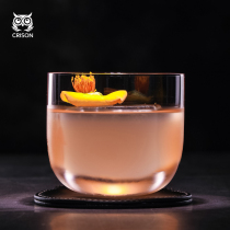 DWF01 CRISON devolf series Crystal Whiskey Cup round glass cup bar classical water Cup