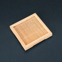  Bar Legend Cocktail Coaster Saucer Mat Bamboo Coaster Tiki Cup Base Copper Cup Base Tea Mat