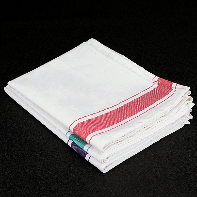 Bar Legend Five Stars Quality Pure Cotton Wipe Cup Cloth Hotel Room Dust Cloth Red Wine Glass Full Cotton Net Bub Cloth