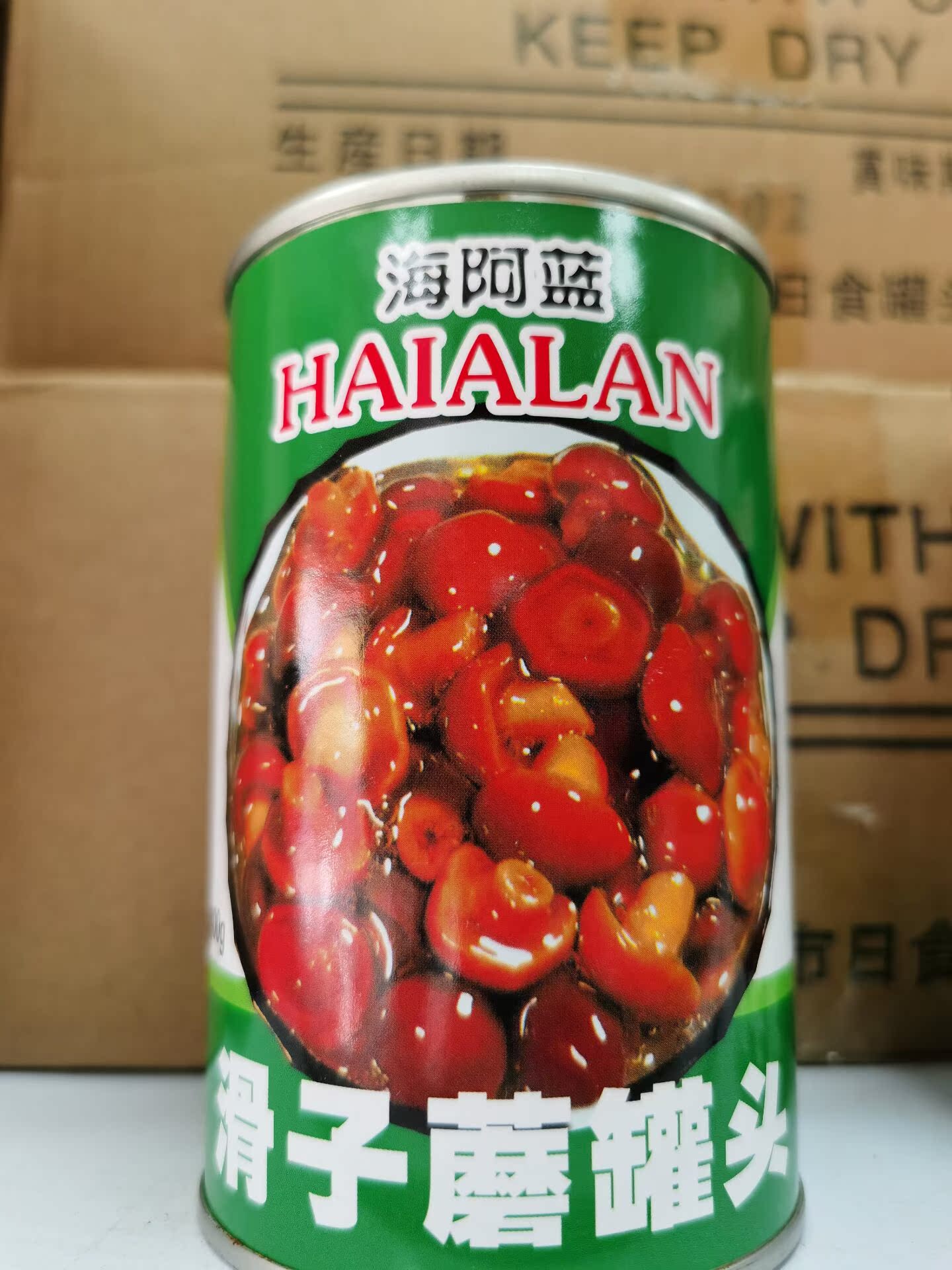 Sea Ablue slimy mushroom Canned 400g Open Jar Ready-to-use Day Meal Exclusive Export Special Class Products Slimy Mushrooms 400g