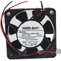 2408NL-04W-B50 12V 0 14A original Minebea 60*60*20 double ball cooling
