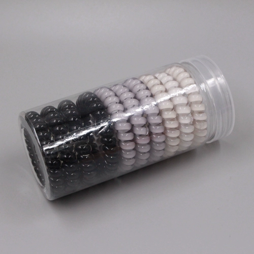 Эластичная синяя брендовая резинка для волос, градиент, 10 шт, простой и элегантный дизайн