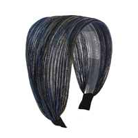 Градиент золотой шелковый павлин синий