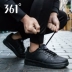 Giày nam 361 giày nam air Force one 2019 mới màu trắng giày thông thường 361 độ giày thể thao nam mùa hè R - Dép / giày thường Dép / giày thường