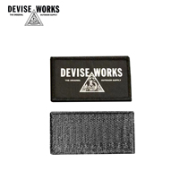 Outdoor Black Japanese DEVISE WORKS Badge Magic Posted Campaign Products Magic Post Chapter of CARICAL CARRENT