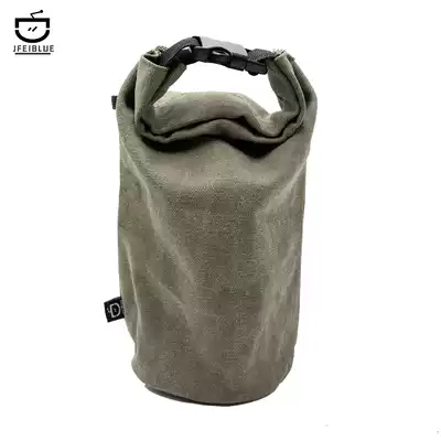 JFEIBLUE British Lantern Conveying Bag Portable Bag Minimalist Style Conveying Bag Canvas Japanese Design