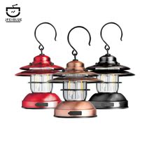 Outdoor Retro Camping Light Camping Hanging Tent Light Portable Mini Portable Light LED Lighting USB Camp Horse Light