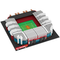 Spot Manchester United official classic fans around commemorative 3D puzzles Old Trafford Stadium