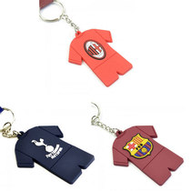 European official 2018 fans around to commemorate Barcelona Tottenham Milan spot keychain