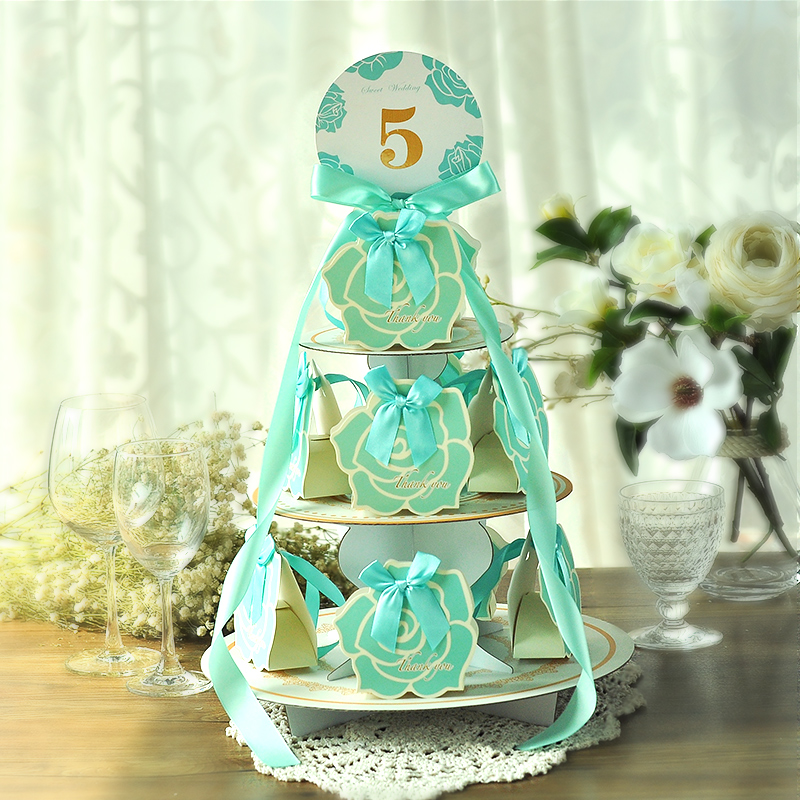 Tower wedding package wedding candy boxes creative wedding candy bags wedding supplies wedding candy boxes Continental candy boxes