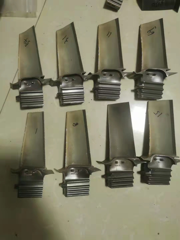 Aircraft Engine Turbine Blades Single Crystal Nickel Alloy Guide Blades