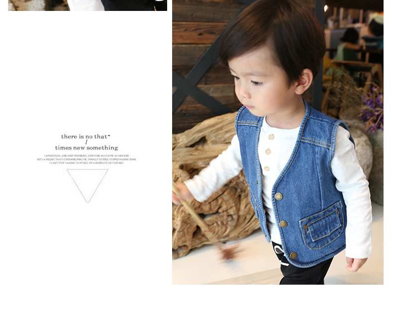 Gilet garcon & en toile - Ref 2067374 Image 17