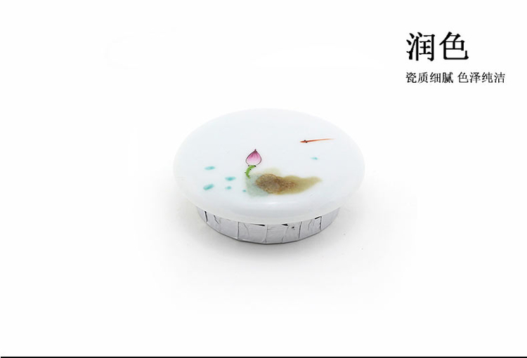 Jing DE and auspicious hand - made up with caddy fixings jingdezhen ceramic POTS of tea gift packing box medium size pot