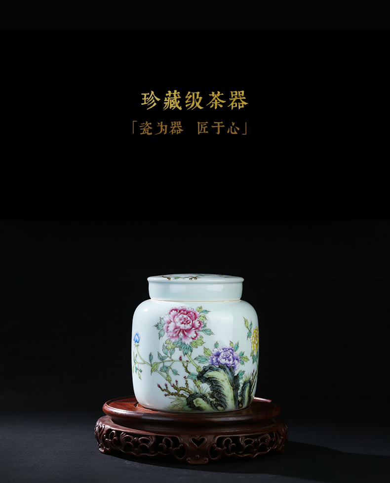 And auspicious jingdezhen ceramic tea pot pastel prosperous one like tea pot hand - made tea POTS