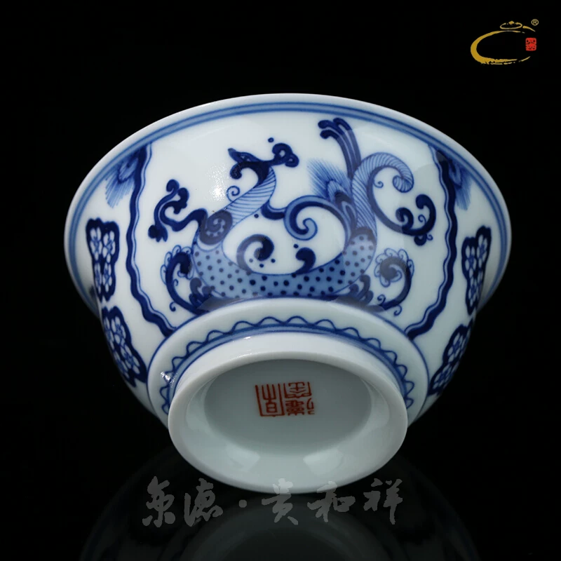 Дуэт чаши и чаша чайной посуды Jingde Town Jingde Teaware Чайная стальная чаша Чайная чашка