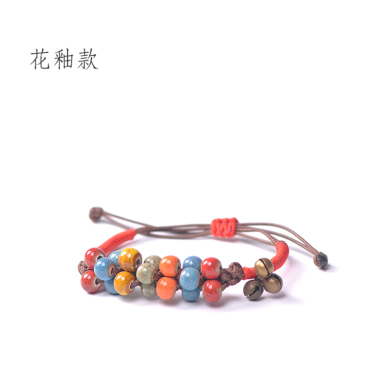 Nhật Bản và Hàn Quốc nhỏ vòng tay gốm nhỏ dệt thủ công tự làm gốm nhỏ cửa hàng trang sức cửa hàng phải bán các mặt hàng duy nhất dây đeo tay