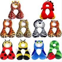 Baby childrens neck pillow cute animal safety travel pillow U-shaped memory pillow safety seat pillow