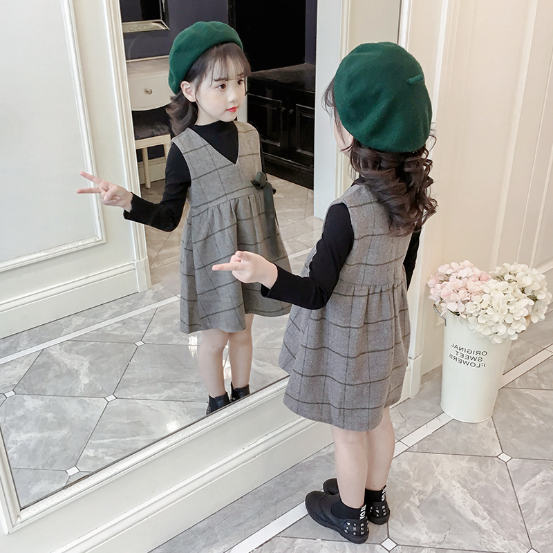 Korean girls' suits 2020 new children's fashionable western-style little girls net red children's clothes