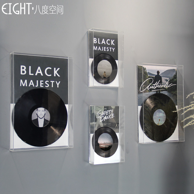 Props vinyl record ornaments light luxury wall decorations pendant study living room sofa background wall decoration wall decoration