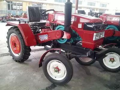 Weifang small four-wheel 24 horsepower Northeast wide-wheel-track agricultural tractor 240 type 25 horsepower 250 four-wheel depot