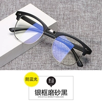 【Anty -Blue Light】 Серебряный рамный скраб черный