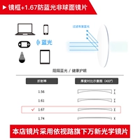 [Wanxin Lens] Anti -Blue Light 1.67 (степень, цвет, пожалуйста, оставьте сообщение)