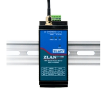 (ZLAN) Isolated wifi serial server RS485 to WIFI guide rail wireless industrial grade network communication ModbusTCP to RTU module MQTT network