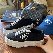 Njiahui heightening Jedi ~ thick bottom biscuit shoes soft pine pastry shoes womens new casual sails cloth shoes