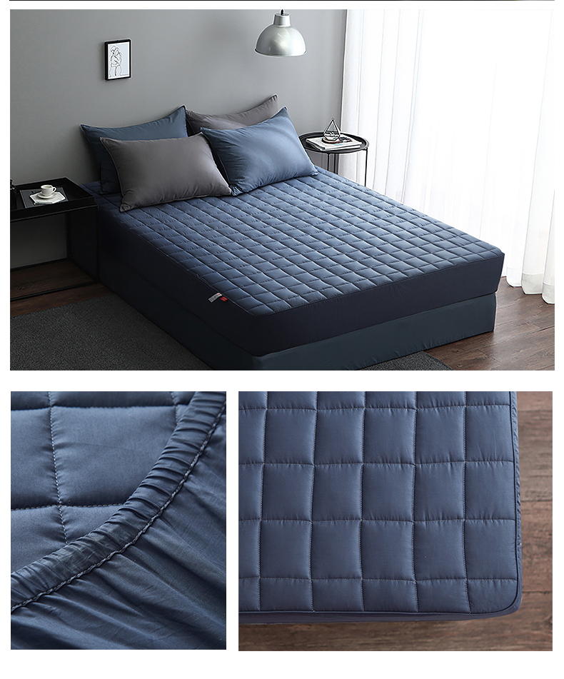 Khăn trải giường bằng vải cotton kháng khuẩn Thụy Sĩ một mảnh chống bụi tất cả các gói nệm có thể tháo rời Vỏ bọc bảo vệ Simmons Ga phủ giường
