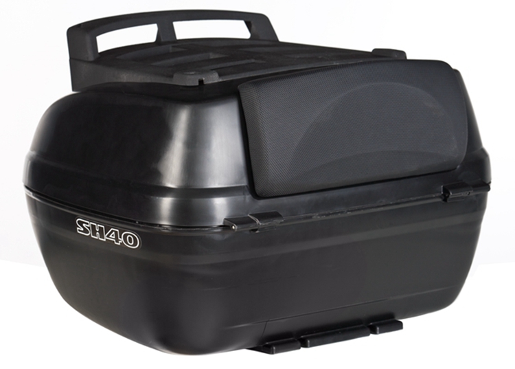 SHAD Xiade SH40 cốp xe máy phổ thông đạp xe điện trở lại hộp công cụ hộp lưu trữ hộp đuôi hộp - Xe gắn máy phía sau hộp cốp sau xe máy