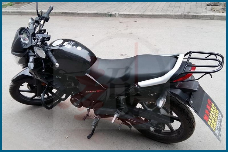 Wuyang Honda Phantom 150-2 New Continent Ares CBF150 xe máy sửa đổi phần phía sau kệ đuôi ụ đuôi khung bảo vệ xe vision