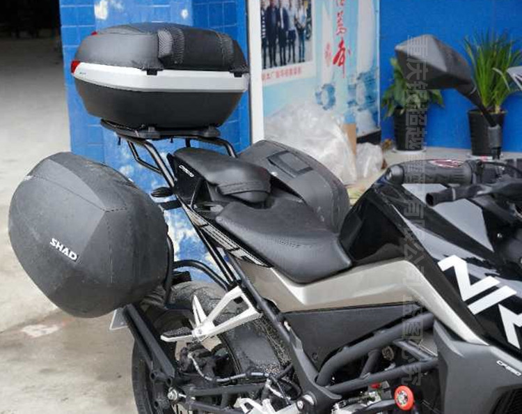 Áp dụng cho mùa xuân gió xe gắn máy NK250 phía sau kệ đuôi khung phía sau móc áo đuôi khung hộp thân cây khung đuôi sửa đổi khung bảo vệ vespa sprint đen