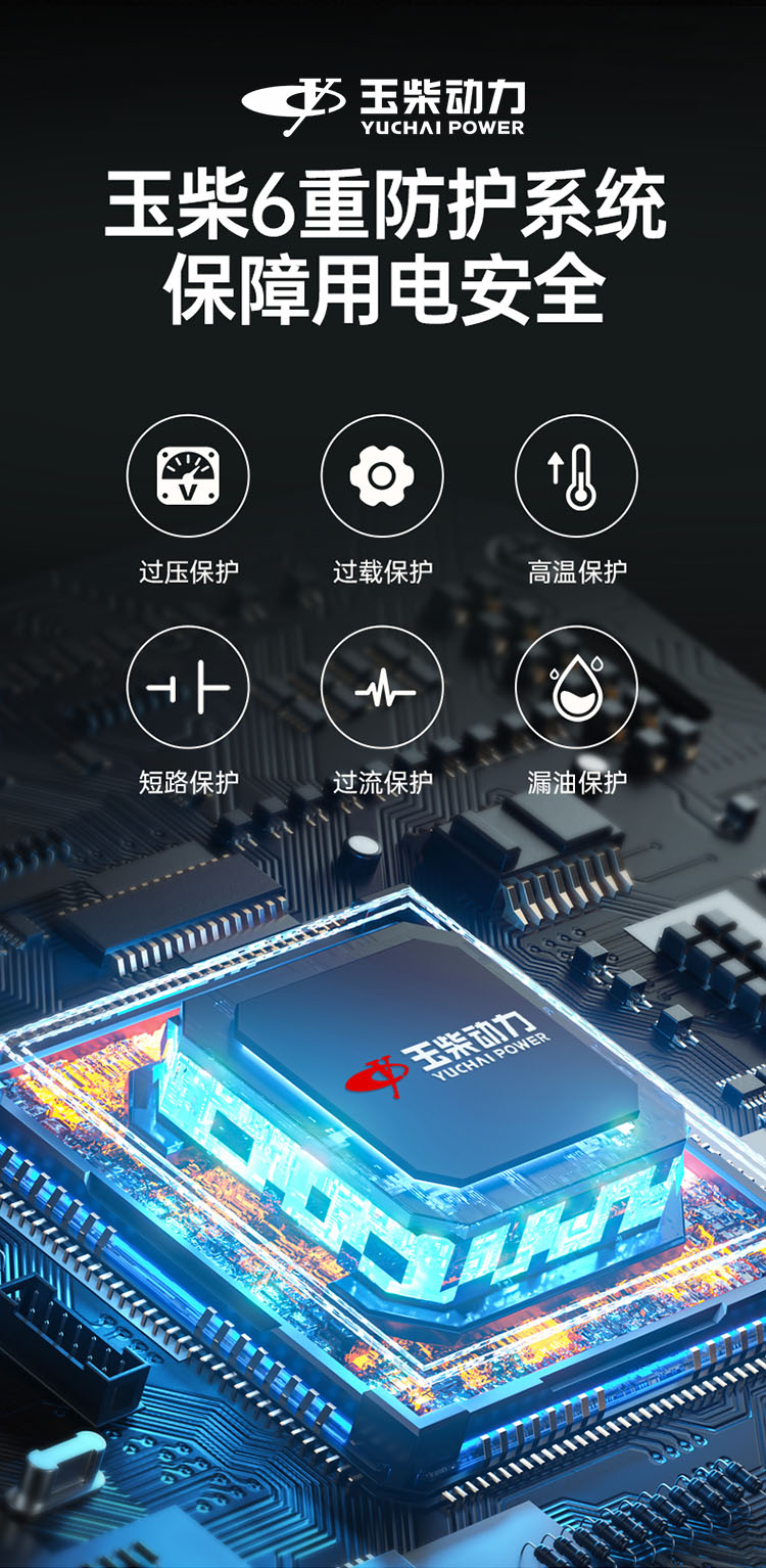 Генератор Yuchai Power YC2800i 3кВт открытый