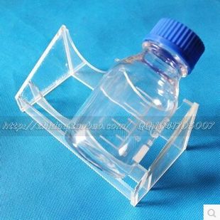 100ml250ml500ml1000ml有机玻璃斜架 蓝盖试剂瓶斜架 双孔