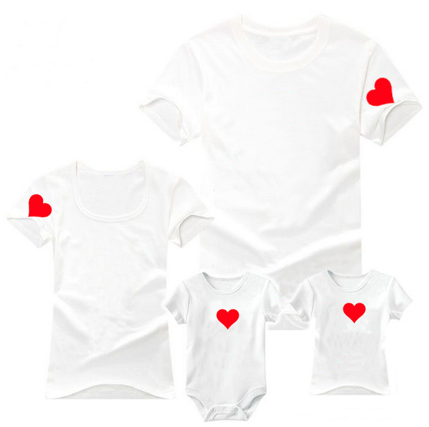 Ngắn tay T-Shirt gia đình chân dung tùy chỉnh trăm ngày tuổi Ha Yi DIY class quần áo mẫu giáo quần áo cha mẹ và con tùy chỉnh