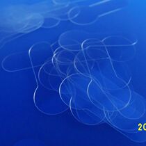 24X10 5cr2030 Insulation gasket pvc sheet Button battery round isolation Mylar film transparent plastic sheet