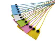 Shanda plastic seal cable tie wholesale container seal lock tight seal containing iron piece 40cm customized