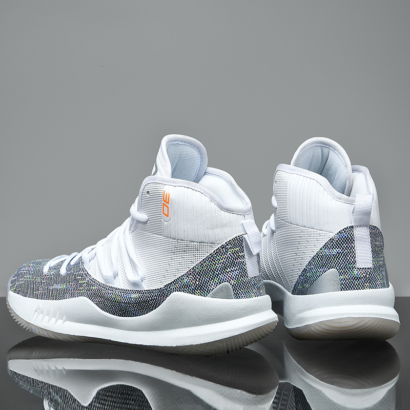 4 Curry 5 Professional Basketball Shoes for Men, High-Top, Shock-Absorbing, Wear-Resistant, Youth 6 Curry 7 Sports Shoes