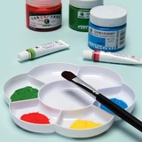 Палитра, пигментированная гуашь для школьников, художественная детская акварель, палетка для тонирования для рисования, увеличенная толщина