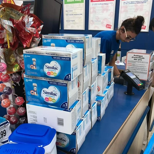 Пятно в районе Связанного, канадское жидкое молоко Абботт 1 Секция 235mlx16 Бутылки, мгновенное детское детское водное молоко