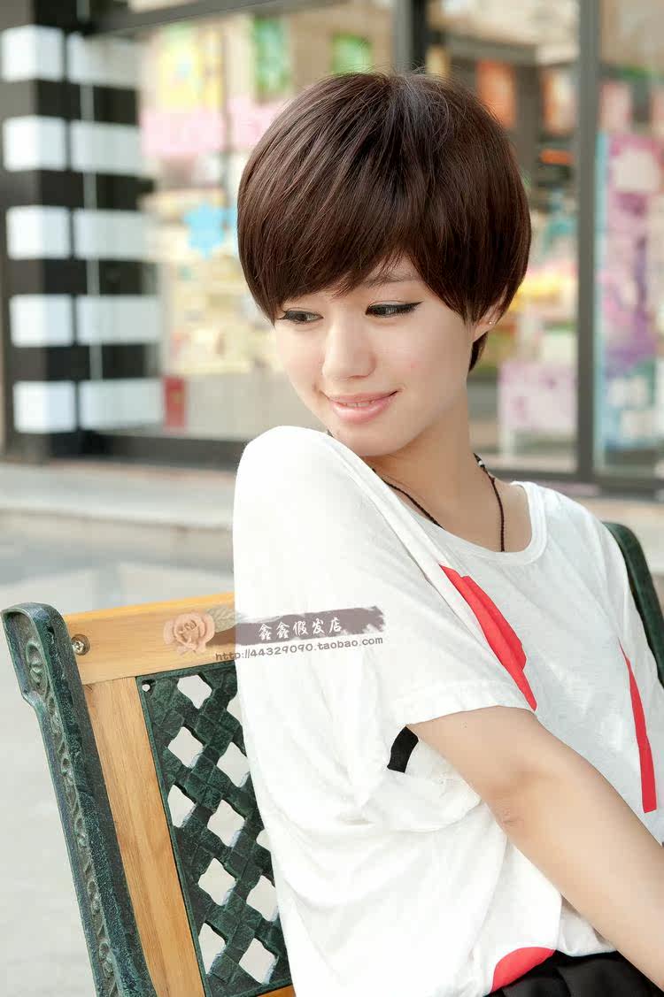 Perruque cheveux raides Court - Ref 2612377 Image 7