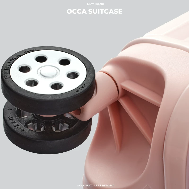 Универсальный стильный чемодан OCCА, материал
