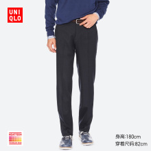 双12特价：169元包邮   优衣库UNIQLO  男装 HEATTECH弹力修身长裤 412562