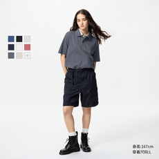 Рубашка поло uniqlo男女装凉感衣airism polo衫短袖商务通勤t恤479724 475367