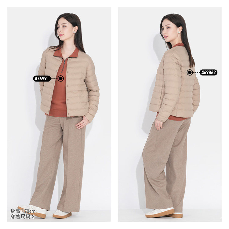 Uniqlo, замшевые трикотажные штаны           